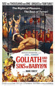 Goliath and the Sins of Babylon Movie Poster Print