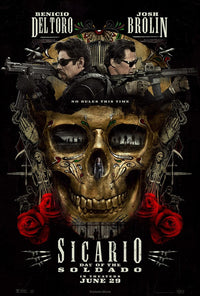 Sicario: Day of the Soldado Movie Poster Print 27x40