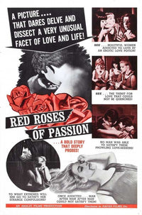 Red Roses of Passion Poster Print showcasing vibrant floral design