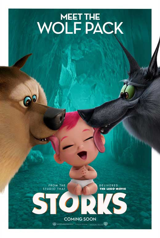Storks Movie Poster Print - 27x40 | Posterazzi