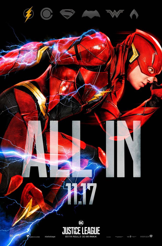 Justice League Movie Poster Print - 11x17