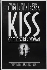 Kiss of the Spider Woman Movie Poster Print showcasing dramatic imagery.