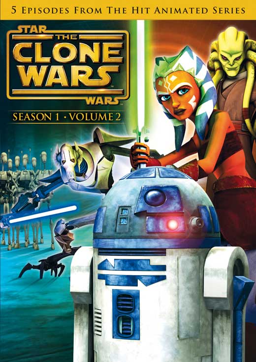 Star Wars: The Clone Wars Movie Poster Print featuring dynamic artwork.