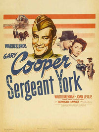 Sergeant York Movie Poster Print 11x17 | Posterazzi