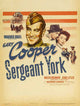 Sergeant York Movie Poster Print 11x17 | Posterazzi