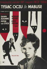 The 1,000 Eyes of Dr. Mabuse Movie Poster Print (11x17)