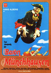 The Adventures of Baron Munchausen Movie Poster Print (11x17)