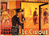 Colorful The Circus Movie Poster Print showcasing a vibrant carnival scene.