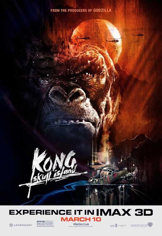 Kong: Skull Island Movie Poster Print (11x17) - Item #MOVIB83455