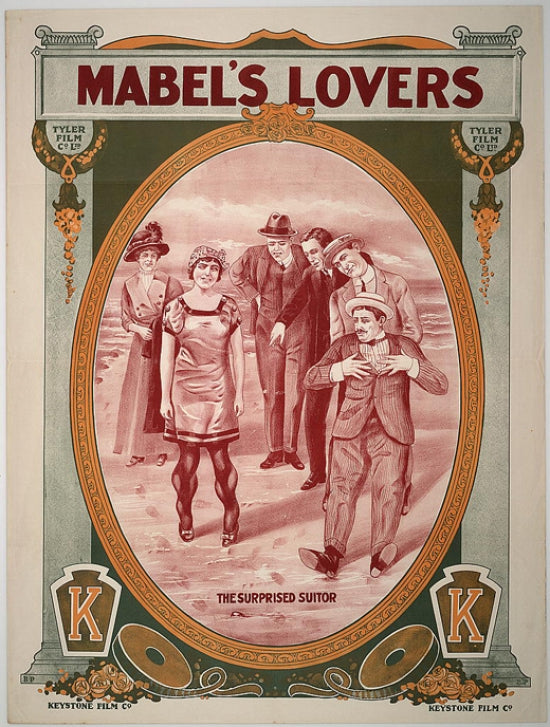 Mabel's Lovers Movie Poster Print showcasing vibrant colors and captivating design.