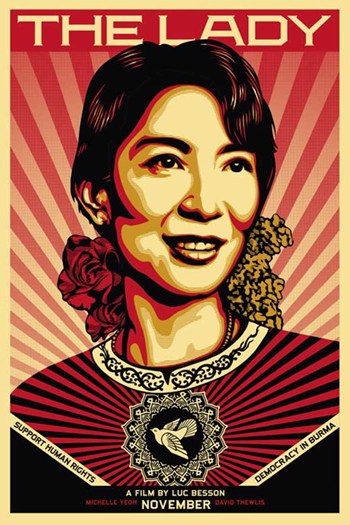 The Lady Movie Poster Print - captivating cinematic artwork