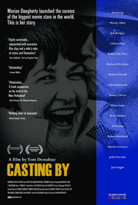 Casting By Movie Poster Print showcasing the film industry's casting process.