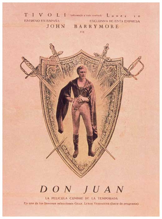 Don Juan Movie Poster Print featuring classic cinematic artwork.
