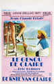 Claire's Knee Movie Poster Print showcasing classic film artwork.