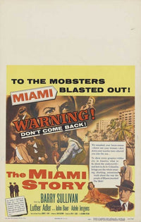 The Miami Story movie poster print showcasing vibrant visuals.