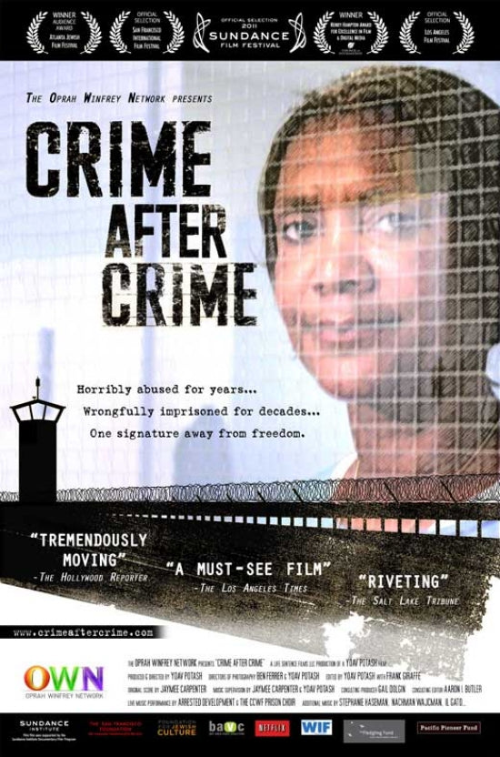 Crime After Crime Movie Poster Print featuring dramatic visuals.