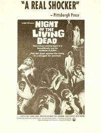Night of the Living Dead Movie Poster Print 27x40