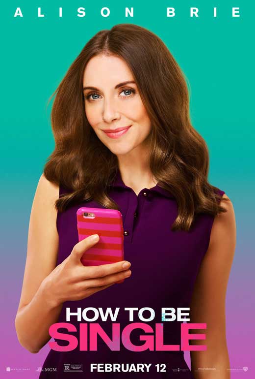 How to Be Single Movie Poster Print showcasing vibrant colors.