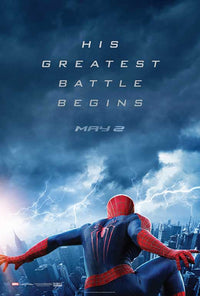 The Amazing Spider-Man 2 Movie Poster Print showcasing vibrant colors and dynamic imagery.
