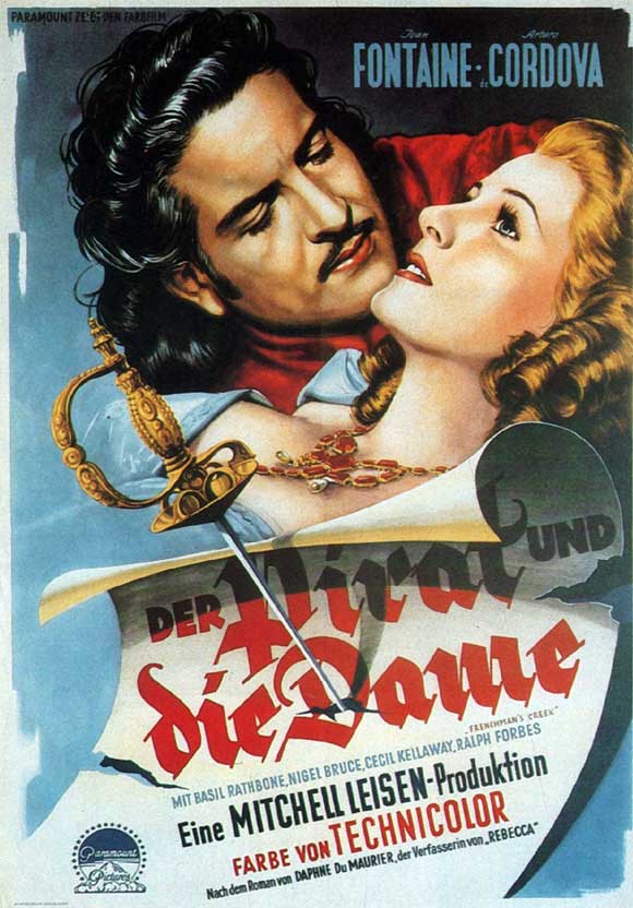 Frenchman's Creek Movie Poster Print showcasing cinematic art.