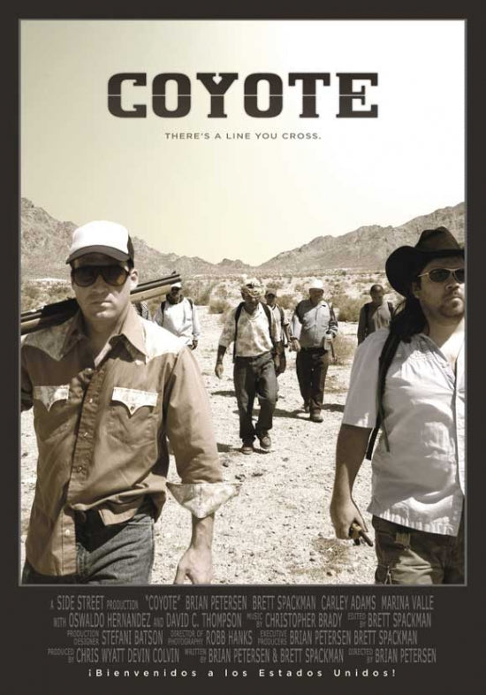 Coyote Movie Poster featuring stunning cinematic artwork.