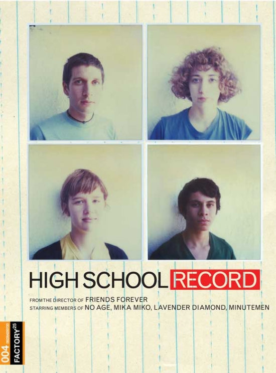 High School Record Movie Poster Print featuring vibrant colors and classic design.