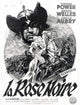 The Black Rose Movie Poster Print showcasing classic cinema art.