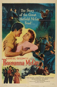 Roseanna McCoy Movie Poster Print showcasing vibrant colors and intricate details.