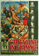 Carthage in Flames Movie Poster Print showcasing vibrant colors and dramatic imagery.