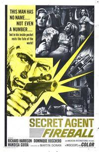 077 Challenge to Killers Movie Poster Print showcasing intense film action.
