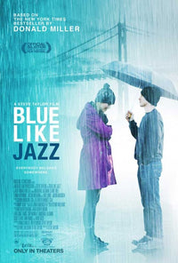 Blue Like Jazz Movie Poster Print showcasing vibrant visuals and emotional themes.
