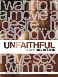 Unfaithful Movie Poster Print showcasing dramatic imagery and vibrant colors.