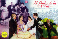Father of the Bride Movie Poster Print showcasing classic cinema charm.