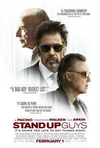 Stand Up Guys Movie Poster Print showcasing vibrant artwork.