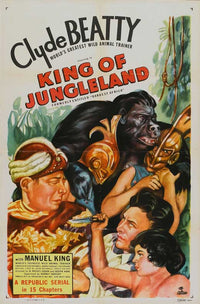 Darkest Africa Movie Poster Print showcasing vibrant imagery and adventure.