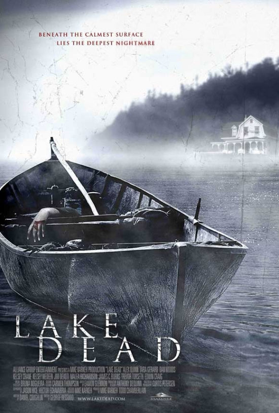 Lake Dead Movie Poster Print showcasing thrilling horror imagery.