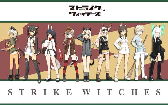 Strike Witches Movie Poster Print showcasing vibrant visuals.