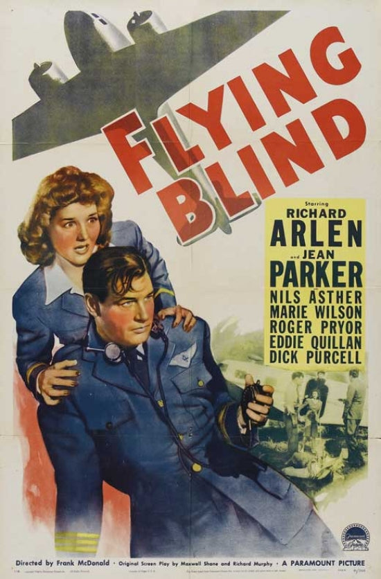Flying Blind Movie Poster Print showcasing cinematic art.