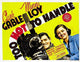 Too Hot to Handle Movie Poster Print showcasing vibrant visuals.