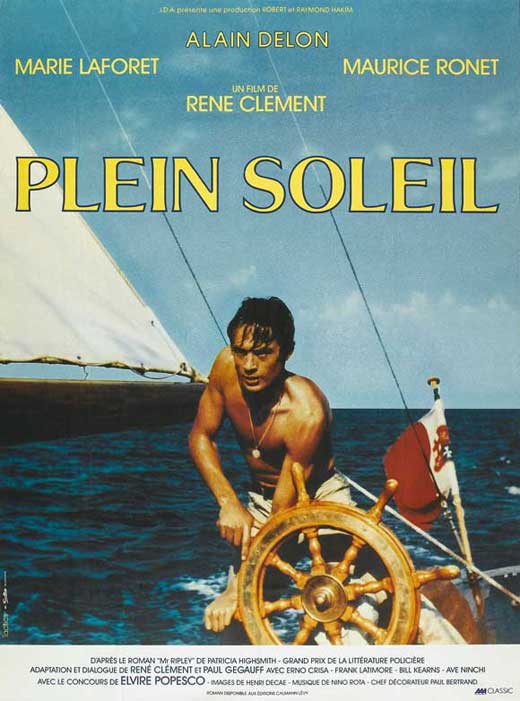 Purple Noon Movie Poster Print featuring captivating cinematic imagery.
