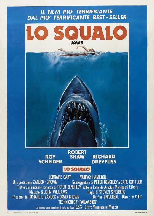 Jaws Movie Poster Print - 11x17 | Pop Culture Graphics