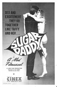 Sugar Daddy Movie Poster Print, vibrant colors and cinematic design