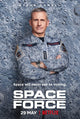 Space Force Movie Poster Print featuring vibrant colors and engaging visuals.