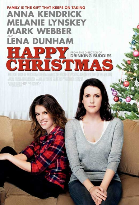 Happy Christmas Movie Poster Print showcasing holiday cheer.