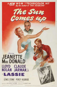 The Sun Comes Up Movie Poster Print showcasing vibrant colors and dynamic imagery.
