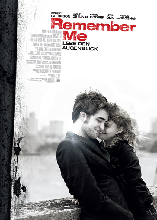 Remember Me Movie Poster Print featuring cinematic imagery