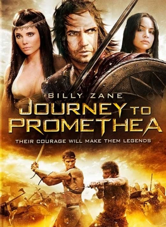 Journey to Promethea Movie Poster Print showcasing vibrant artwork.