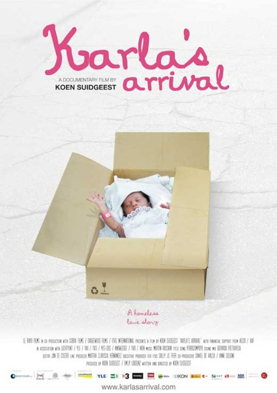 Karla's Arrival Movie Poster Print showcasing vibrant colors and captivating imagery.