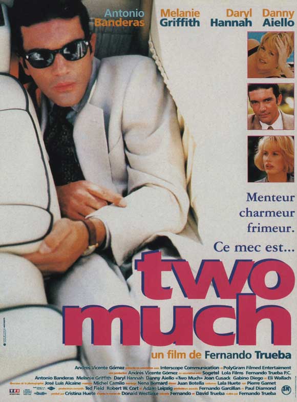 Two Much Movie Poster Print featuring vibrant colors and engaging imagery.