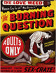 The Burning Question Movie Poster Print showcasing dramatic cinema art.